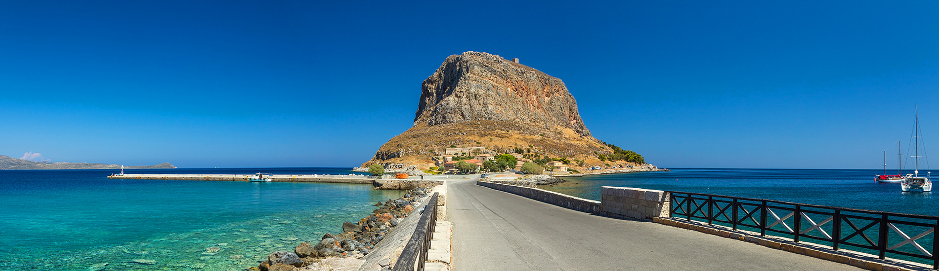 愛琴海上的巨石島秘境 Monemvasia