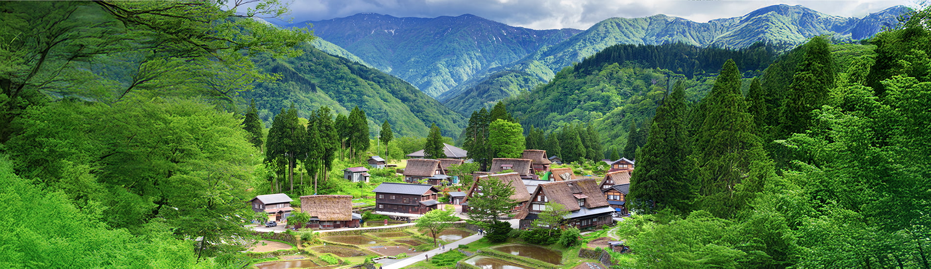 世界文化遺產 夢幻合掌村