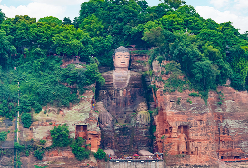 世界最大石刻佛像－樂山大佛