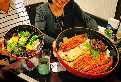 肥美巨無霸鰻魚飯～好大!!