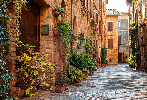 Pienza 小鎮漫步