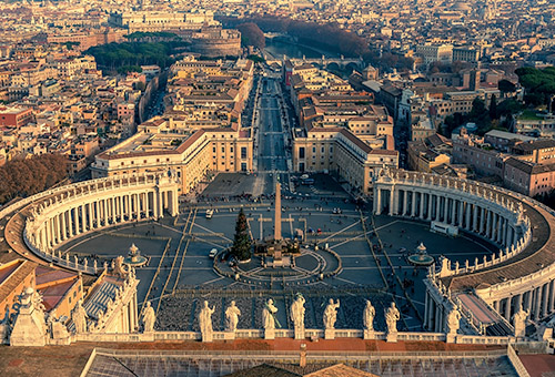 登高俯瞰 St. Peter's Square