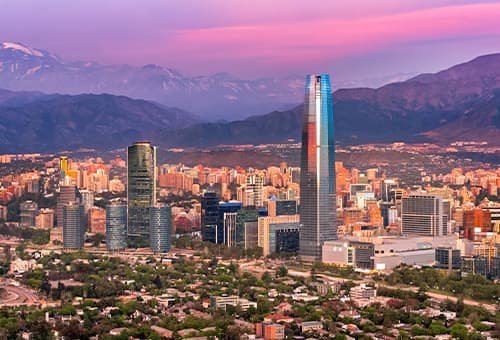 抵達南美最現代化都市 Santiago de Chile