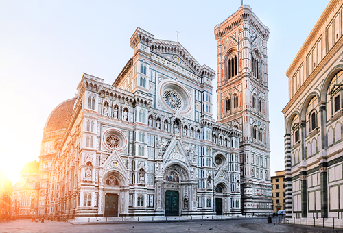 仰望 Cathedral of Santa Maria del Fiore