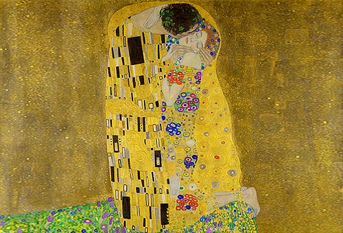 Gustav Klimt 《The Kiss 吻 》
