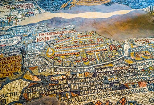 世上最古老的聖地地理地圖