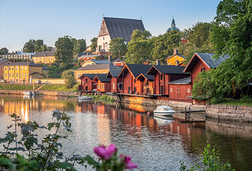 芬蘭第二古老的城鎮 Porvoo 
