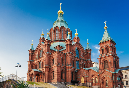 北歐最大東正教堂 Uspenski Cathedral