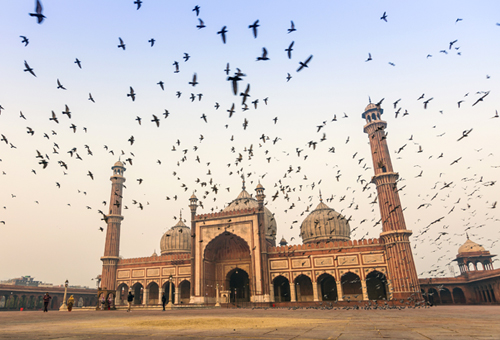 漫步印度規模最大Jama Masjid