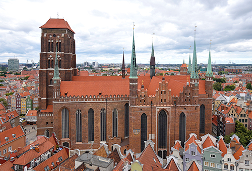 歐洲最大的磚砌哥德式建築 St. Mary's Church