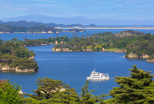 包船遊覽日本三景－松島灣