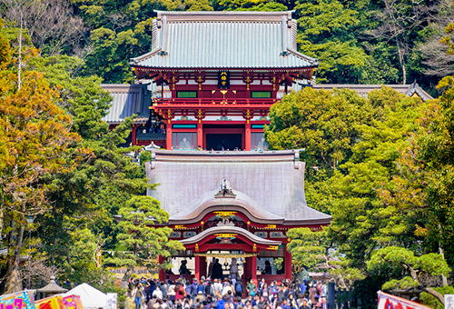 參訪鎮守鎌倉的守護神社